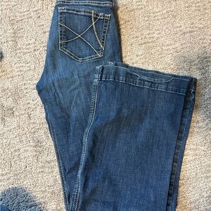 Ariat Women's Dark Blue Boot Cut Jeans